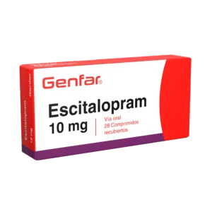 escitalopram 10 mg 28 tabletas w