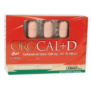orocal d 30 tabletas