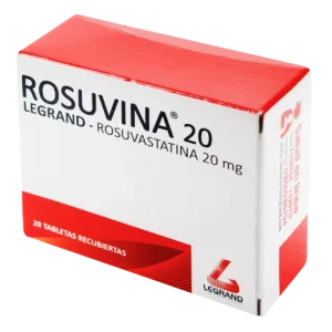 rosuvina 20 mg 28 tabletas