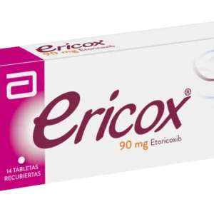 ericox 90 mg 14 tabletas