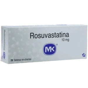 rosuvastatina 10 mg 28 tabletas mk