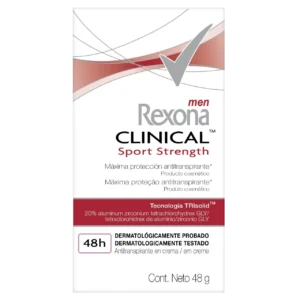desodorante rexona clini solid sport stre.48 gr