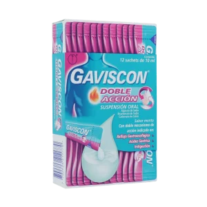 gaviscon d.a susp 10 ml 12 und