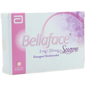 bellaface suave 2/0.02 mg 28 tabletas (p)
