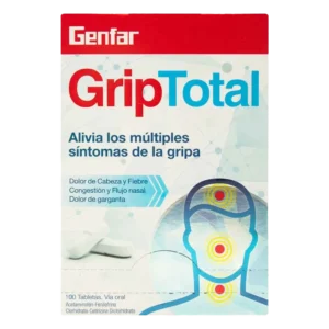 griptotal genfar 100 tabletas