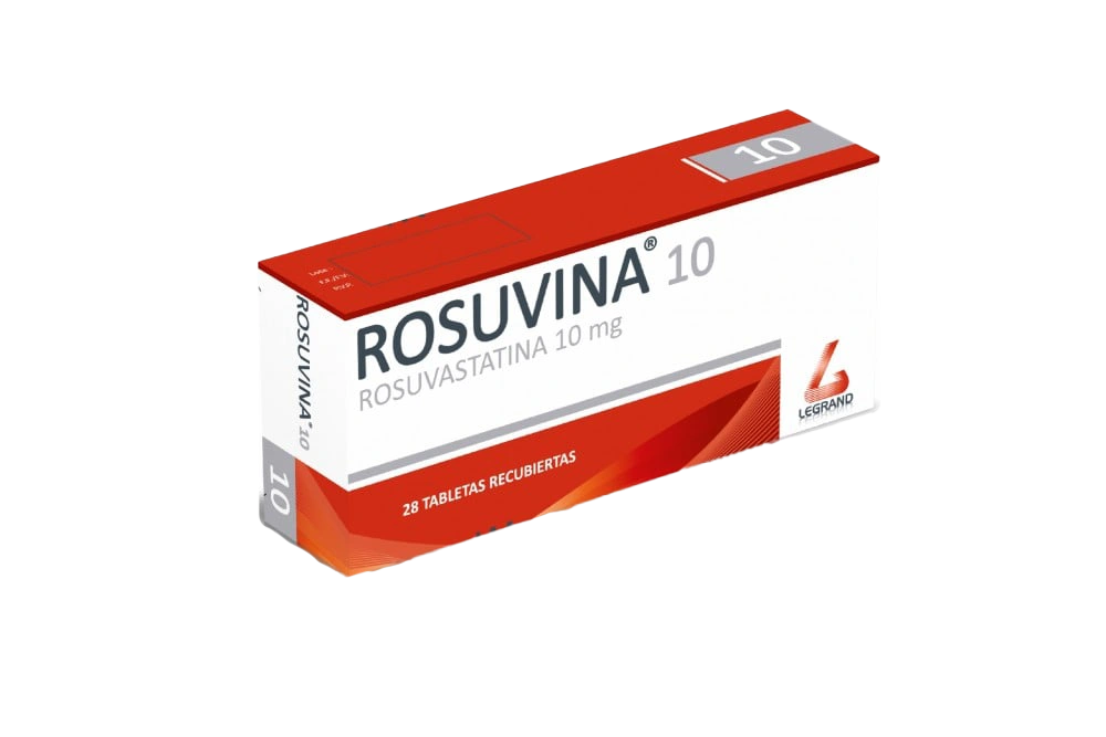 rosuvina 10 mg 28 tabletas