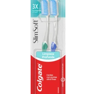 cepillo colgate slim soft base 2x1