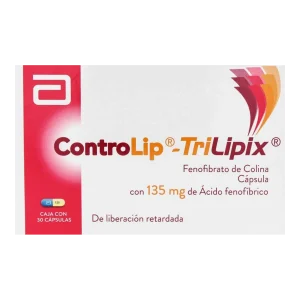 trilipix ret 135 mg 30 capsulas