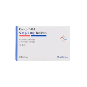 concor am 5/5 mg 30 tabletas