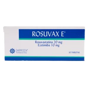rosuvax e 10/20 mg 30 tabletas