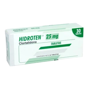 hidroten 25 mg 30 tabletas