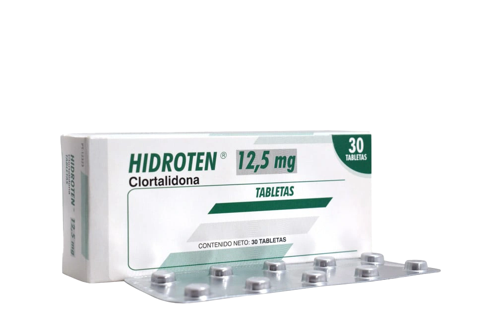 hidroten 12.5 mg 30 tabletas