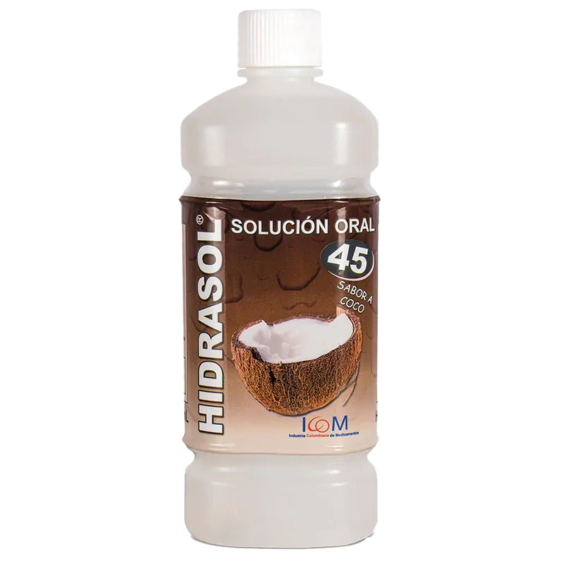 hidrasol 45 zinc coco 500 ml icom