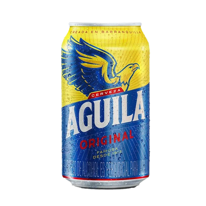 cerveza aguila cte lata 330 ml