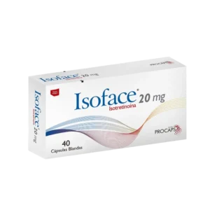isoface 20 mg 40 capsulas