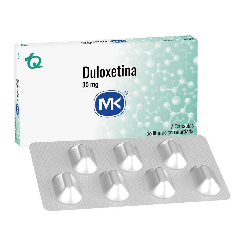 duloxetina 30 mg 7 capsulas mk (p)