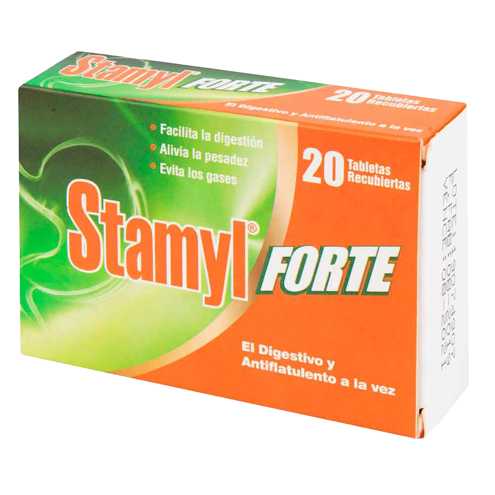 stamyl forte 20 tabletas