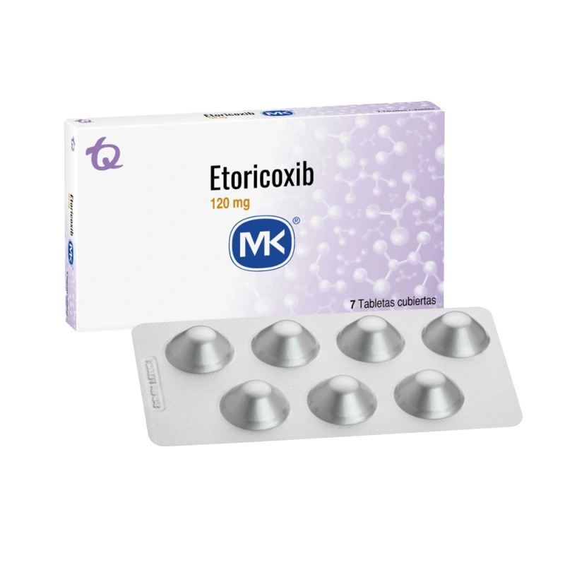 etoricoxib 120 mg 7 tabletas mk