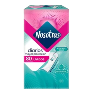 protector diarios nosotras largo 80 und