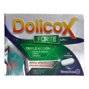 dolicox forte max 12 tabletas