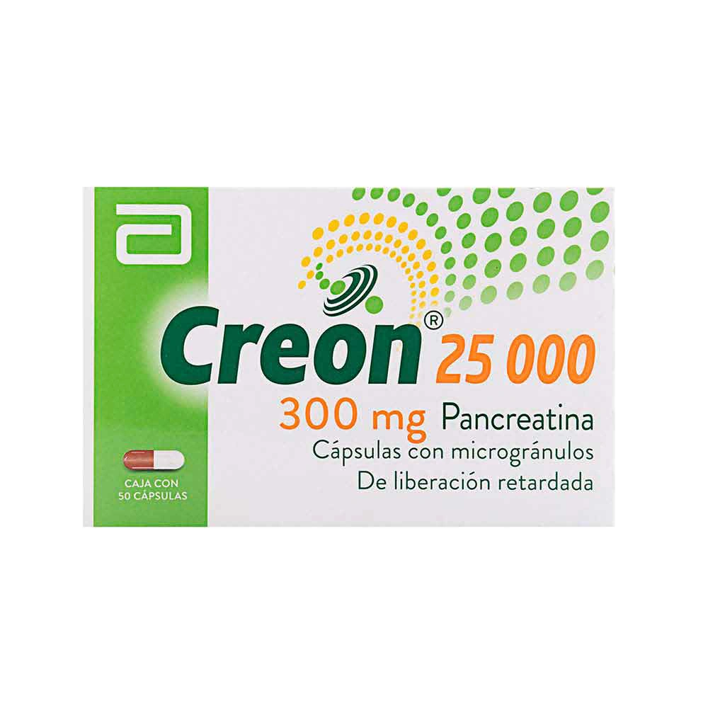 creon 25000 50 capsulas