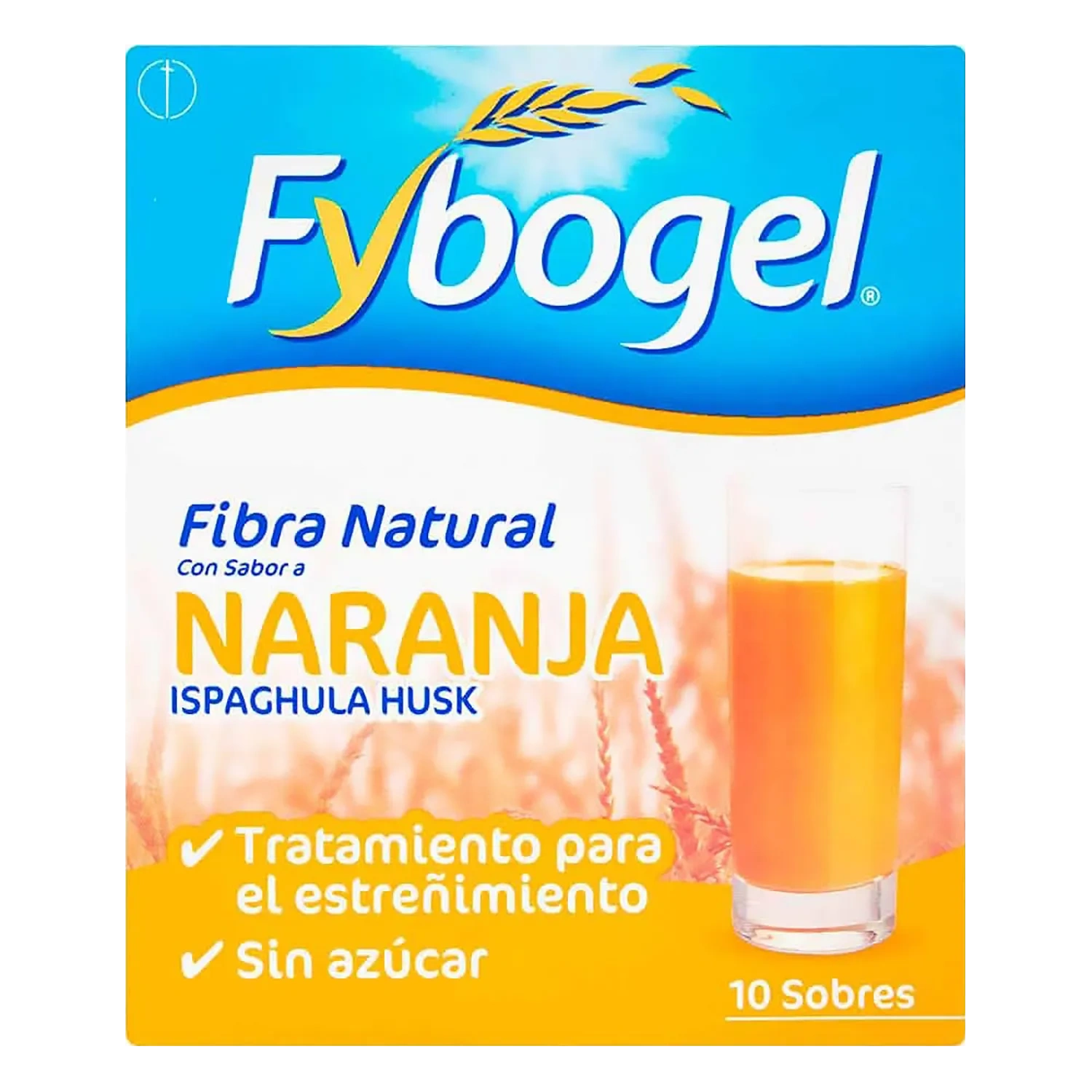 fybogel naranja 10 sobres