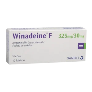 winadeine f 325/30 mg 10 tabletas