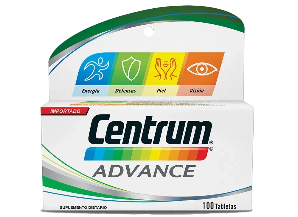 centrum advance 100 tabletas