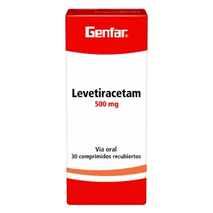 levetiracetam 500 mg 30 tabletas gf (p)