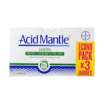 jabon acid mantle 90 gr 3 und ecpack