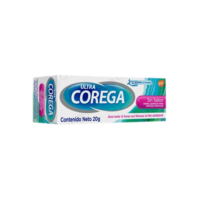 crema corega 3d.ultra s/sabor 20 gr