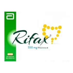 rifax 550 mg 28 tabletas