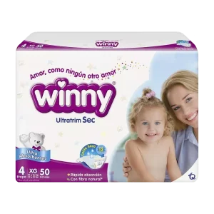pañal winny ult sec et.4 50 und