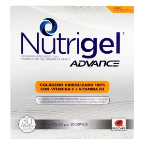 nutrigel advance mandarina 30 und