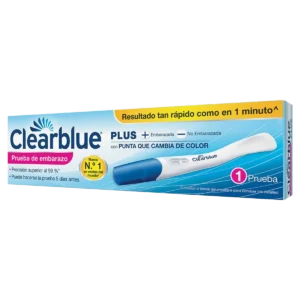 prueba embarazo clearblue plus