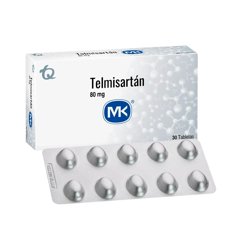 telmisartan 80 mg 30 tabletas mk (p)