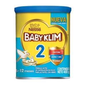 leche baby klim 2 6-12 meses 400 gr