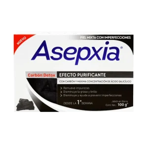 jabon asepxia carbon 100 gr