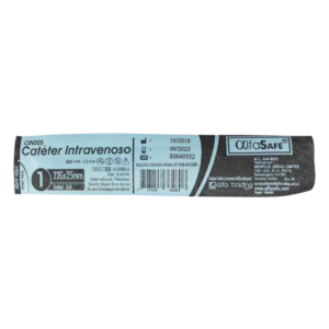 cateter alfa intrave 22g x1 25 mm