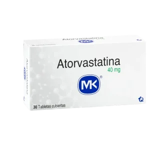 atorvastatina 40 mg 30 tabletas mk