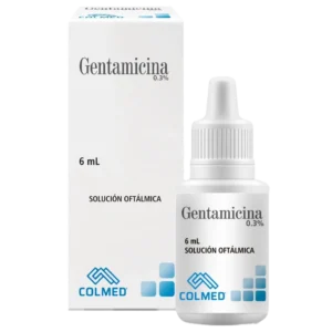 gentamicina 0.3% sol.oft 6 ml pc