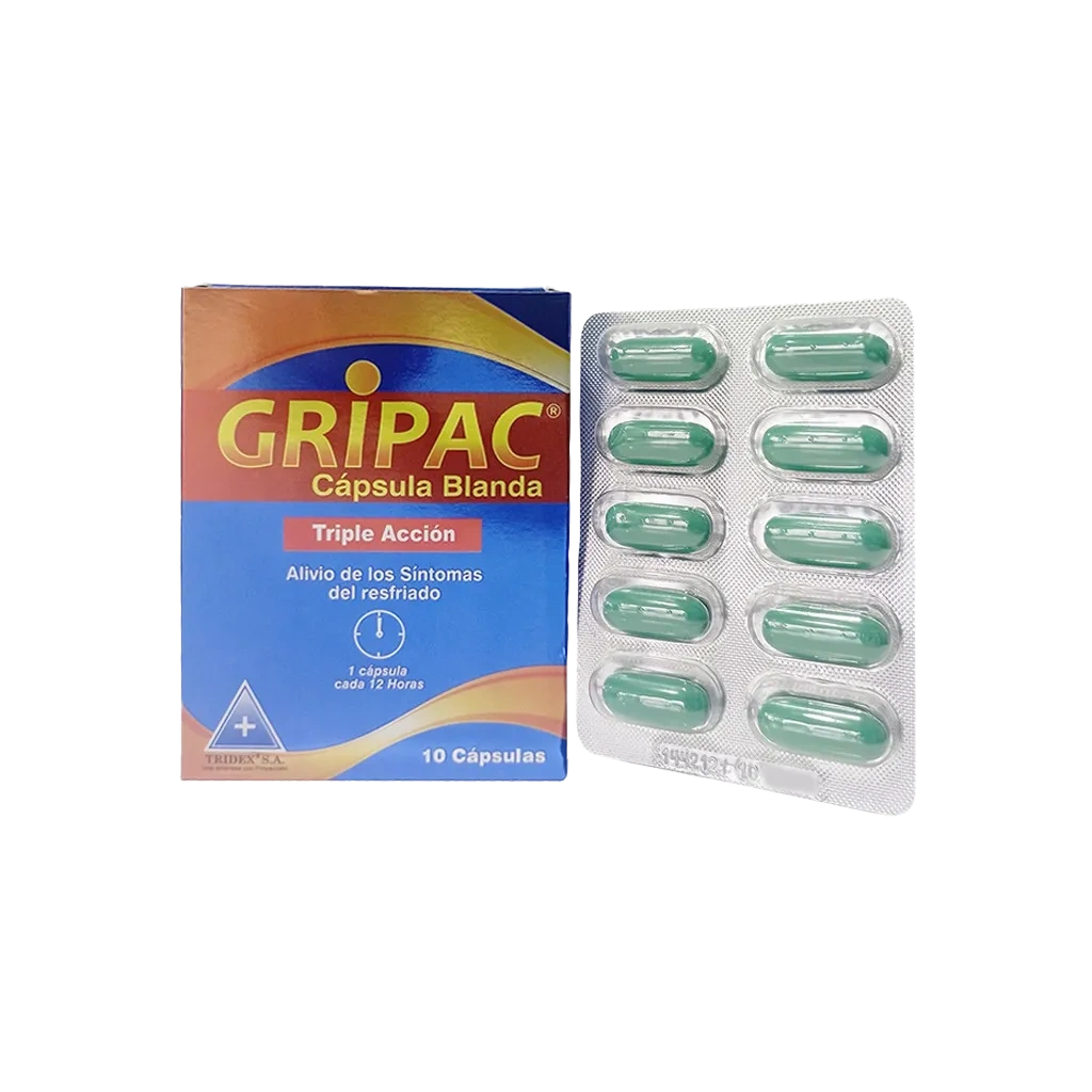 gripac t 10 capsulas