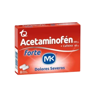 acetaminofen forte 8 tabletas mk