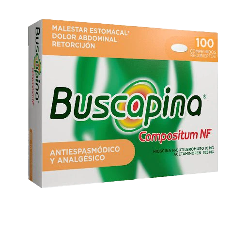 buscapina nf comp 325/10 mg 100 tabletas