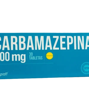 carbamazepina 200 mg 30 tabletas lp
