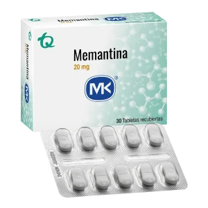 memantina 20 mg 30 tabletas mk (p)