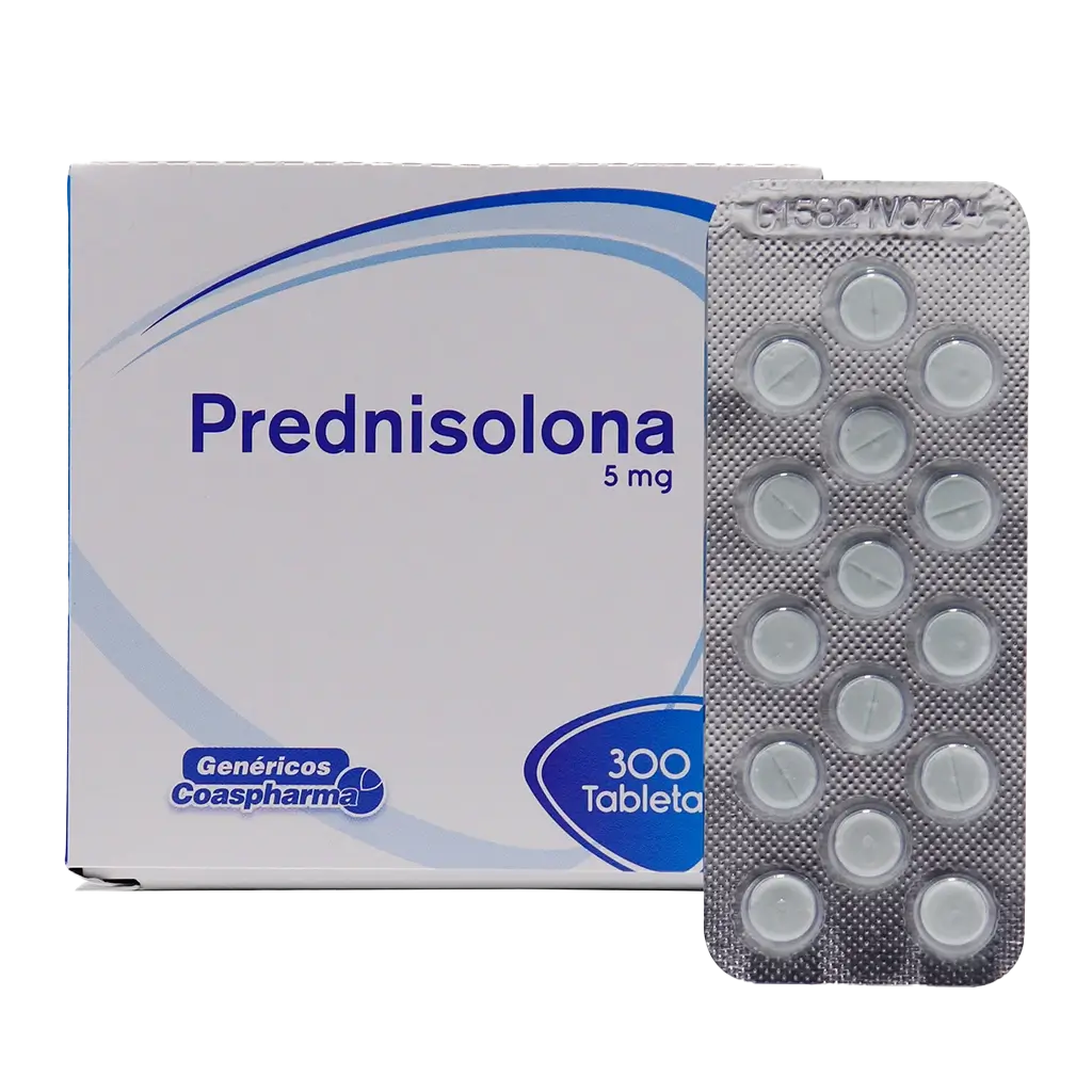 prednisolona 5 mg 300 tabletas coa
