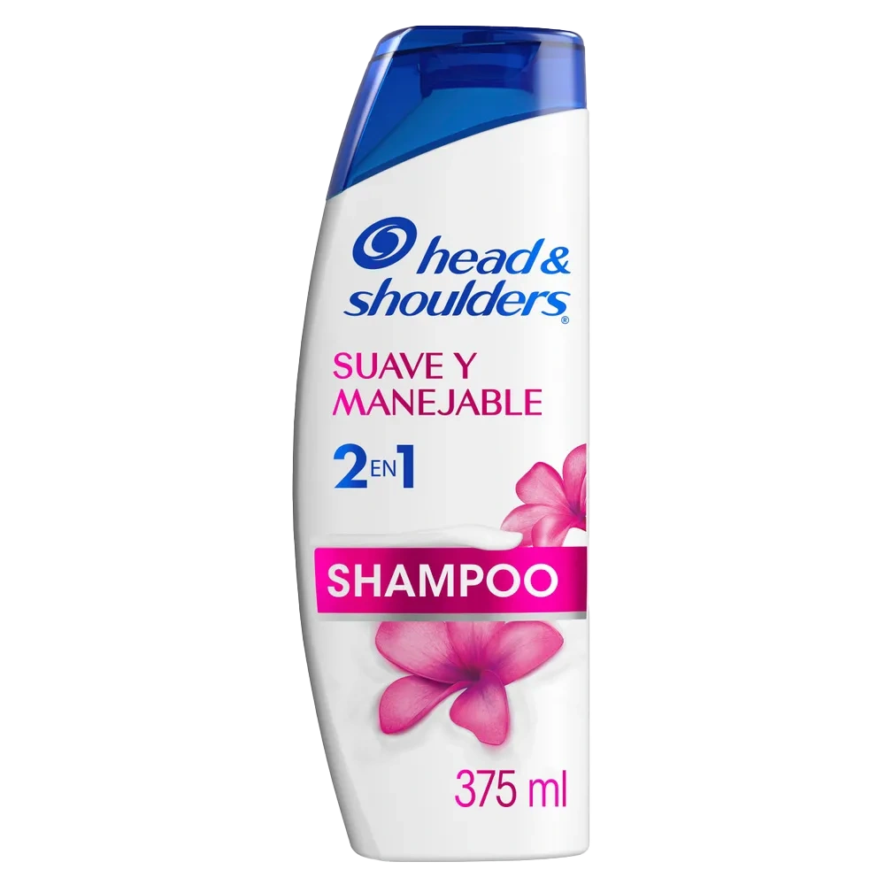 champu h&s 2en1 suave manej 375 ml