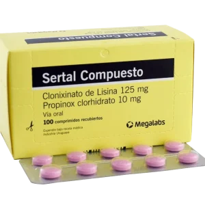 sertal compuesto 100 tabletas