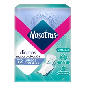 protector nosotras dia/largos c.alas 72 und